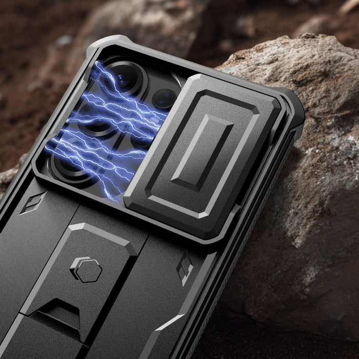 Калъф Tech-Protect Kevlar Cam+ за Samsung Galaxy S26 Ultra - черен