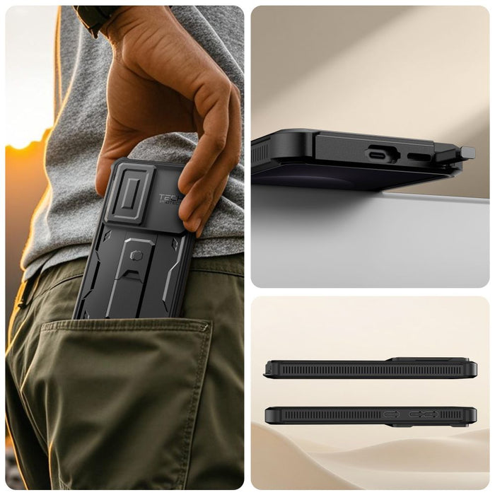 Калъф Tech-Protect Kevlar Cam+ за Samsung Galaxy S26 Ultra - черен