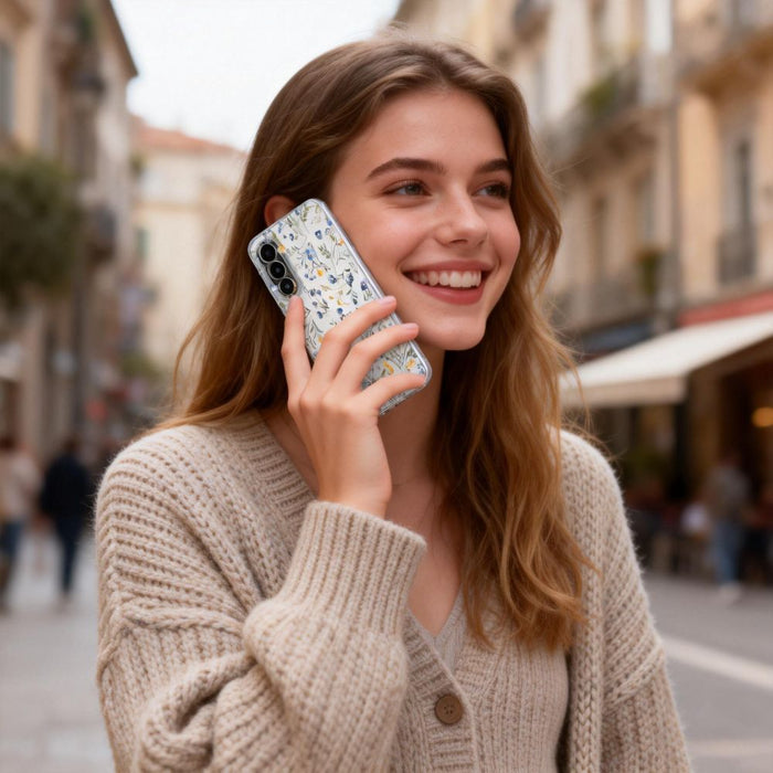 Кейс Tech-Protect FlexAir за Samsung Galaxy A57 5G - Многоцветни цветя