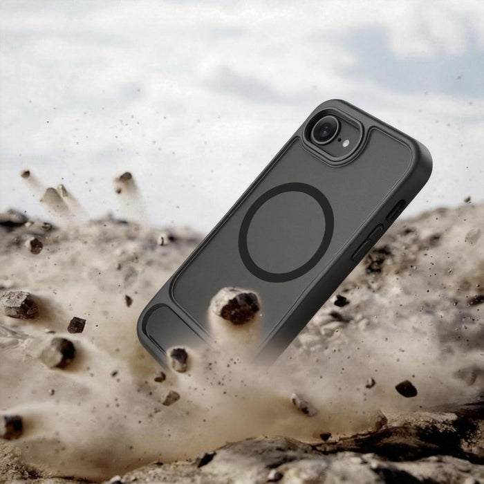 Калъф Tech-Protect MagRack MagSafe за iPhone 16E / 17E - черен