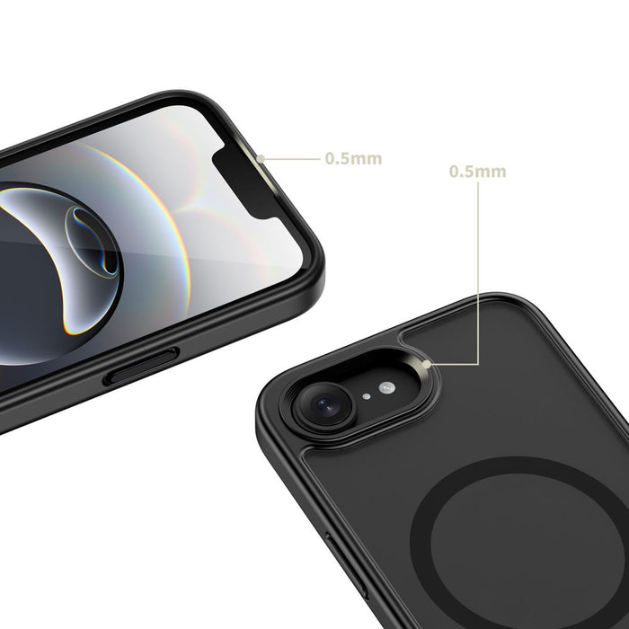 Калъф Tech-Protect MagRack MagSafe за iPhone 16E / 17E - черен