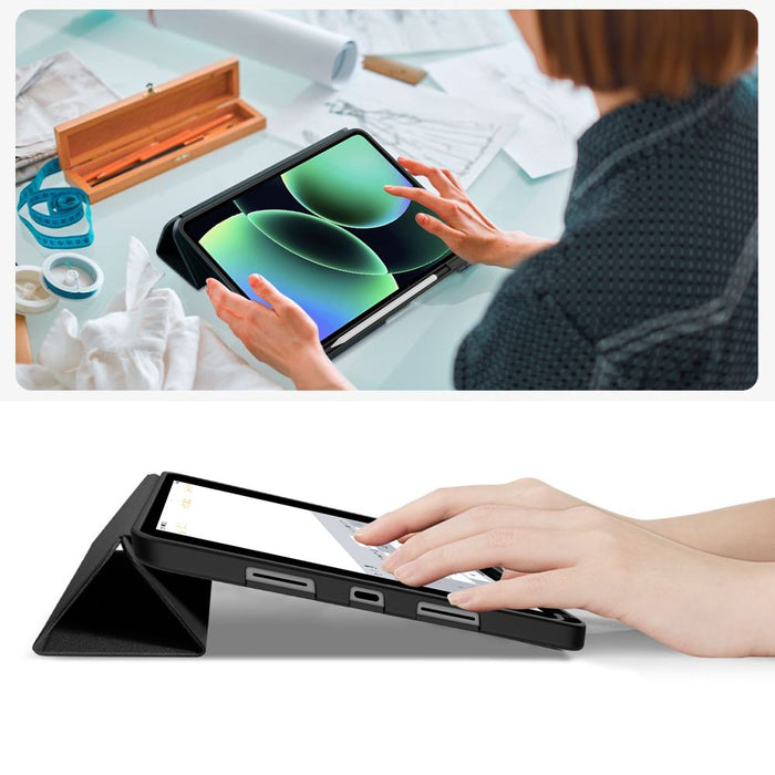 Калъф-писалка Tech-Protect SmartCase за Xiaomi Pad 7 / 7 Pro / 8 / 8 Pro 11.2 - черен