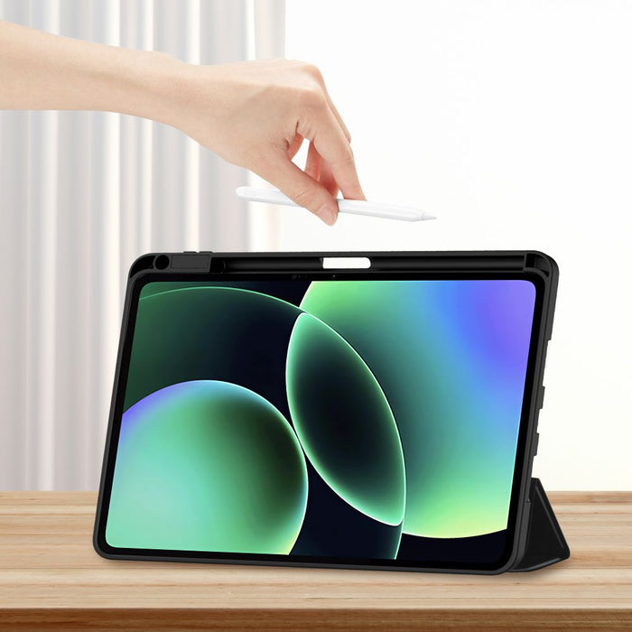 Калъф-писалка Tech-Protect SmartCase за Xiaomi Pad 7 / 7 Pro / 8 / 8 Pro 11.2 - черен