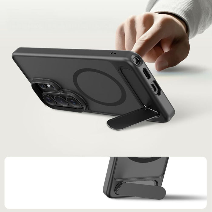 Кейс Tech-Protect MagRack MagSafe за Samsung Galaxy S26 Ultra - матово черен