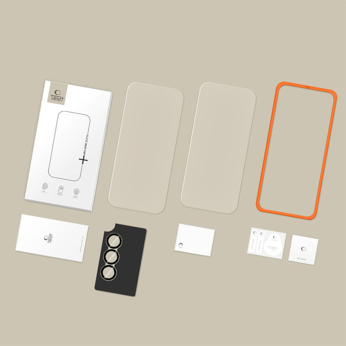 Tech-Protect Easy Set+ 3 броя закалено стъкло за Samsung Galaxy A37 5G