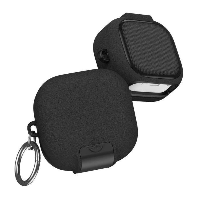 Тънък калъф Tech-Protect Hook за Samsung Galaxy Buds 4 / 4 Pro - черен