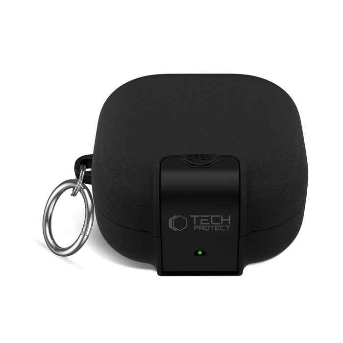 Тънък калъф Tech-Protect Hook за Samsung Galaxy Buds 4 / 4 Pro - черен