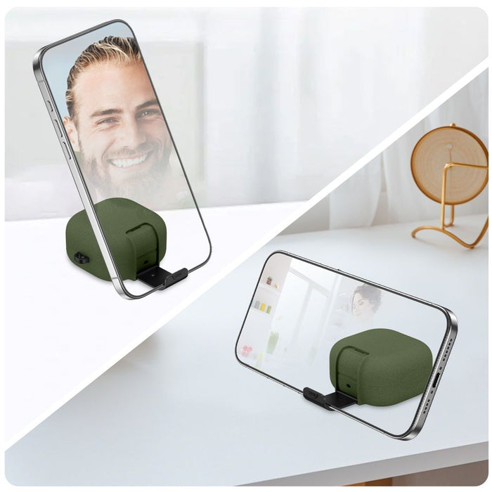 Tech-Protect тънък калъф с кука за Samsung Galaxy Buds 4 / 4 Pro - зелен
