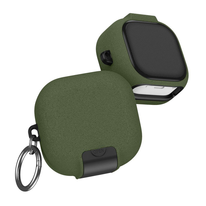 Tech-Protect тънък калъф с кука за Samsung Galaxy Buds 4 / 4 Pro - зелен