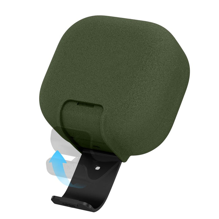 Tech-Protect тънък калъф с кука за Samsung Galaxy Buds 4 / 4 Pro - зелен