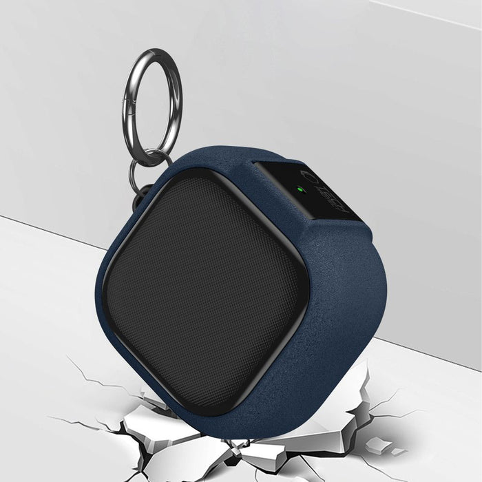 Тънък калъф Tech-Protect с кука за Samsung Galaxy Buds 4 / 4 Pro - тъмносин