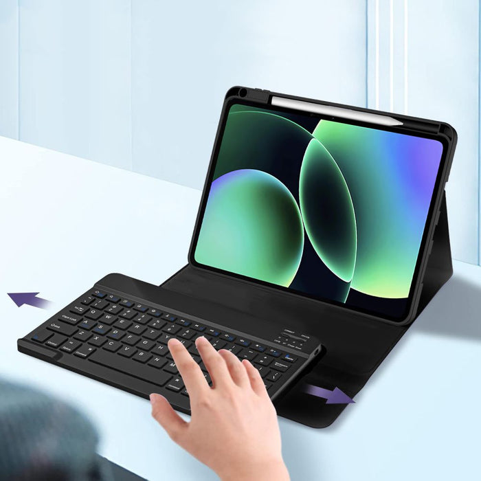 Калъф Tech-Protect SC Pen + Keyboard за Xiaomi Pad 11.2" 7 / 7 Pro / 8 / 8 Pro - черен