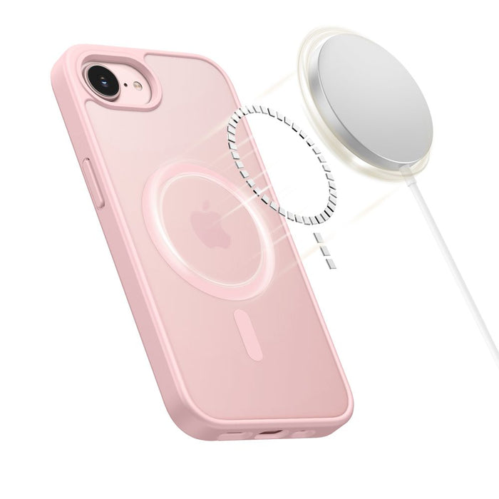 Кейс Tech-Protect BasicMag MagSafe за iPhone 16e / 17e - матово розов
