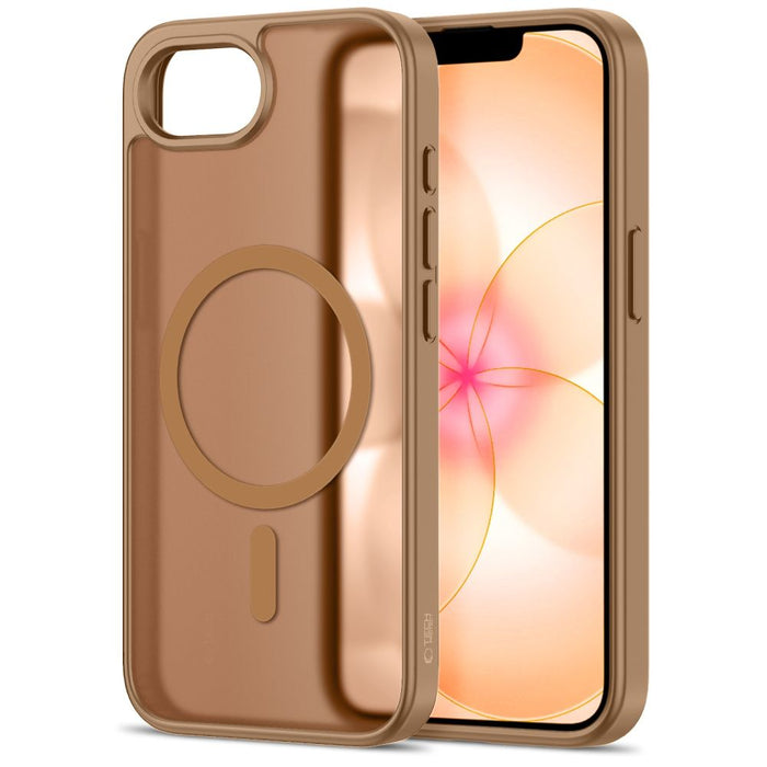 Калъф Tech-Protect BasicMag MagSafe за iPhone 16e / 17e - кафяв