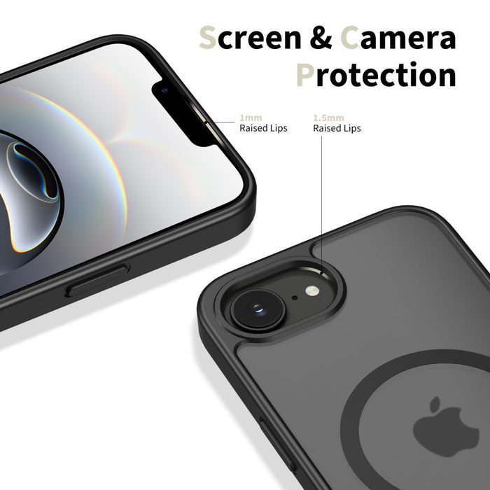 Калъф Tech-Protect BasicMag MagSafe за iPhone 16e / 17e - черен