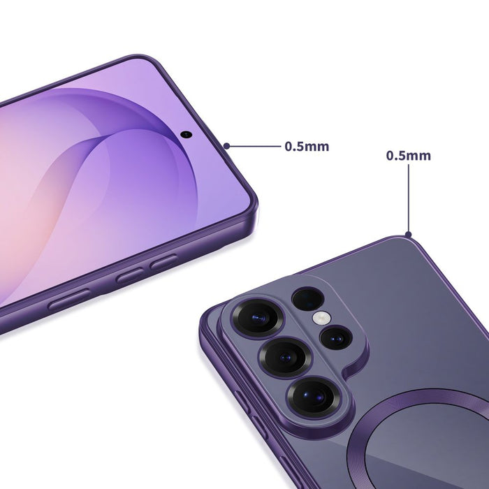 Кейс Tech-Protect MagFlex MagSafe за Samsung Galaxy S26 Ultra - прозрачен, лилав