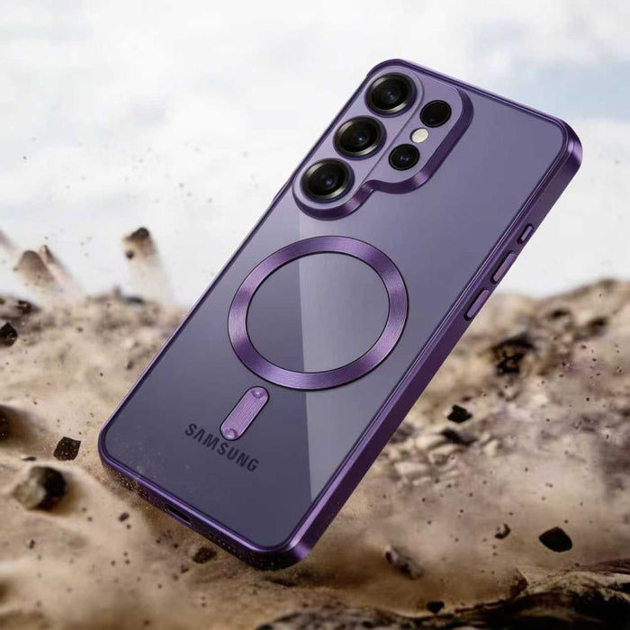 Кейс Tech-Protect MagFlex MagSafe за Samsung Galaxy S26 Ultra - прозрачен, лилав