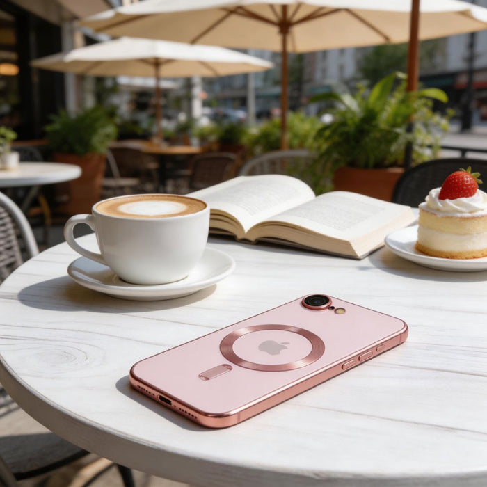 Калъф Tech-Protect MagFlex MagSafe за iPhone 16e / 17e - розов