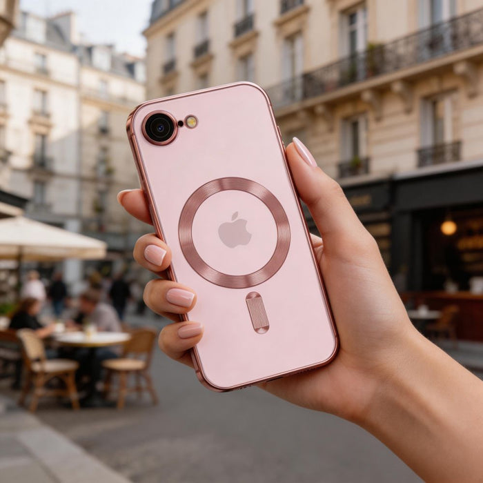 Калъф Tech-Protect MagFlex MagSafe за iPhone 16e / 17e - розов