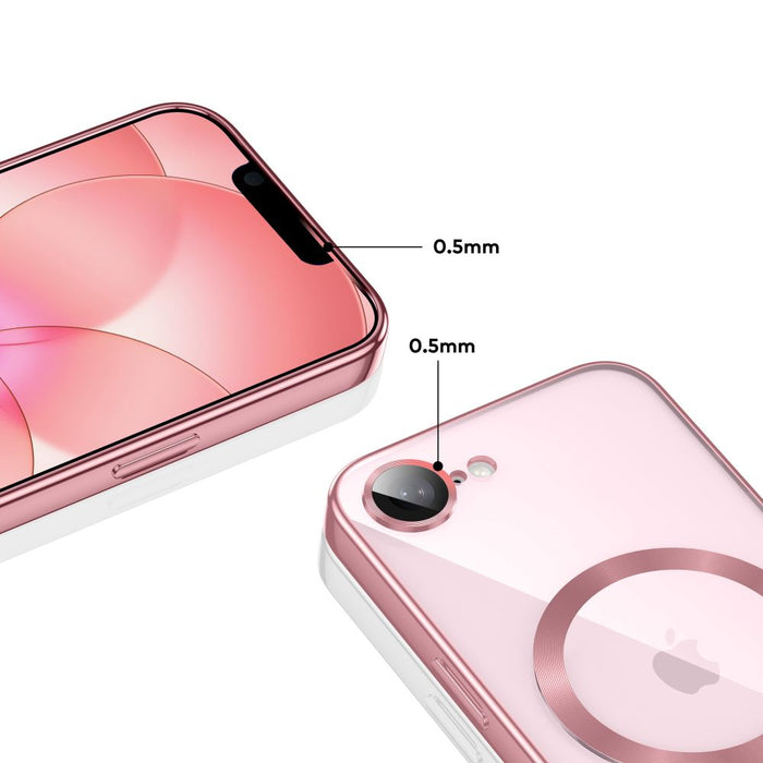 Калъф Tech-Protect MagFlex MagSafe за iPhone 16e / 17e - розов