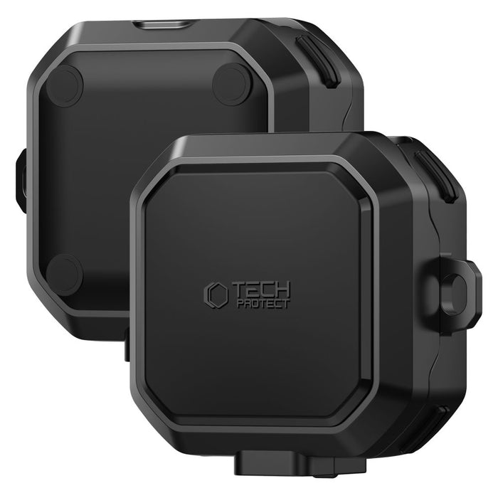 Калъф Tech-Protect Carbonox MagSafe за Samsung Galaxy Buds 4 / 4 Pro - черен