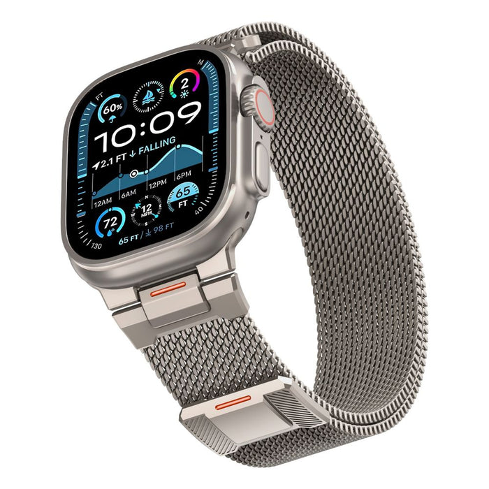 Гривна Tech-Protect Milano Vanguard за Apple Watch (44 / 45 / 46 / 49 мм) - Титан