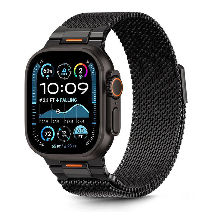 Гривна Tech-Protect Milano Vanguard за Apple Watch (44 / 45 / 46 / 49 мм) - Черна