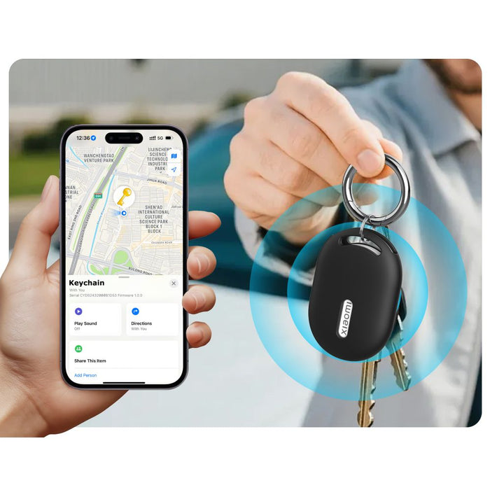 Кейс Tech-Protect Icon за Xiaomi Tag - черен