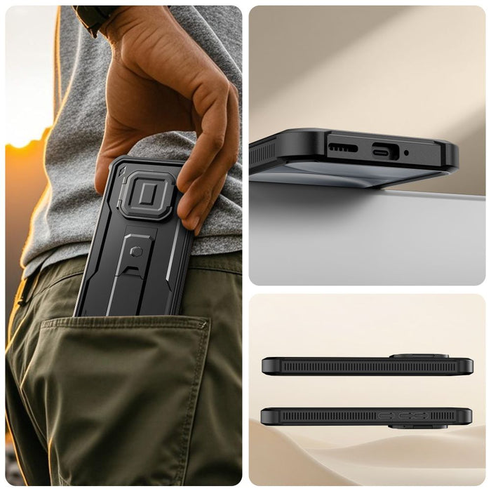 Tech-Protect Kevlar Cam+ комплект от 2 калъфа за Xiaomi Redmi Note 15 Pro 5G - черен
