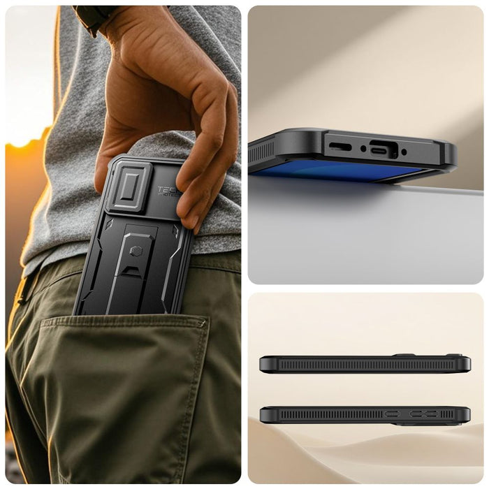 Tech-Protect Kevlar Cam+ 2-Set калъфа за Samsung Galaxy A36 / A37 5G - черен