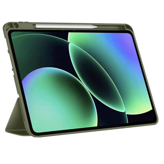 Калъф за писалка Tech-Protect SmartCase за Xiaomi Pad 11.2" - маслиненозелен