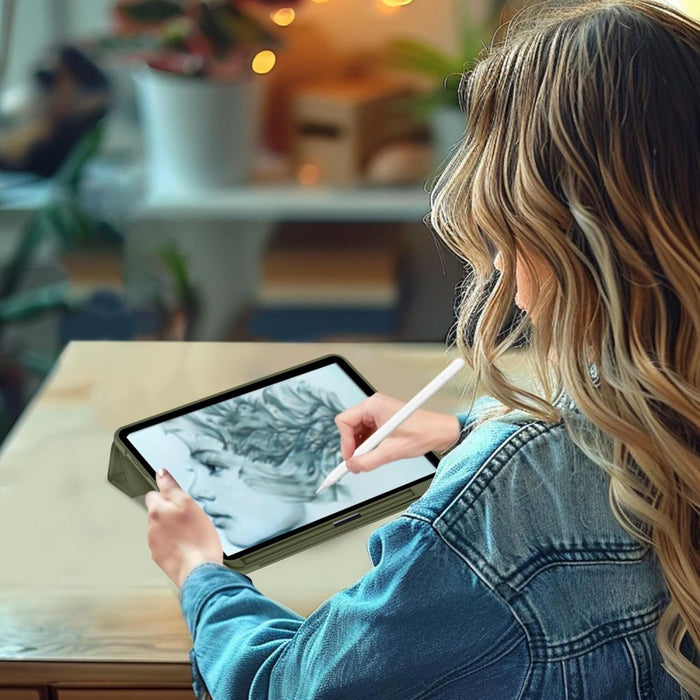 Калъф за писалка Tech-Protect SmartCase за Xiaomi Pad 11.2" - маслиненозелен