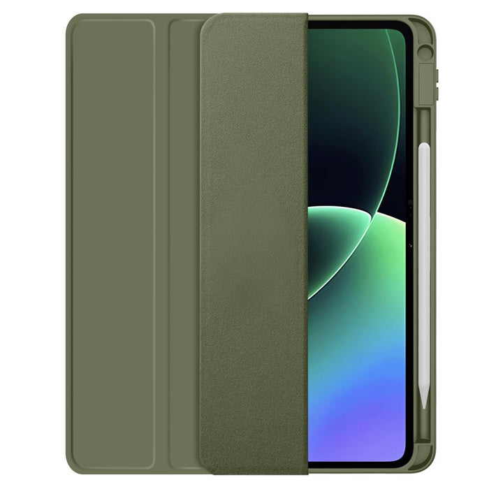 Калъф за писалка Tech-Protect SmartCase за Xiaomi Pad 11.2" - маслиненозелен