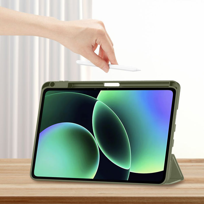Калъф за писалка Tech-Protect SmartCase за Xiaomi Pad 11.2" - маслиненозелен