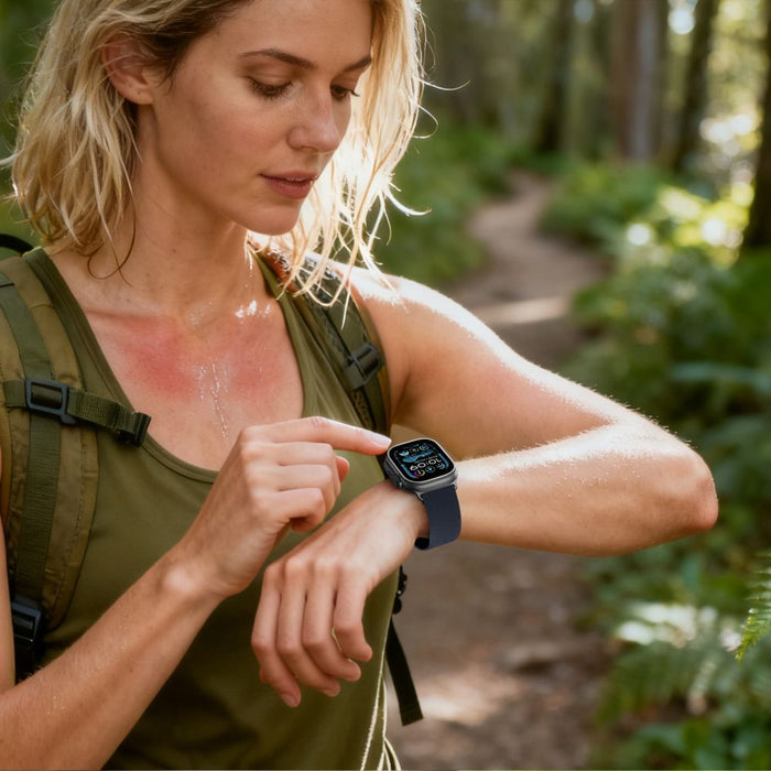 Каишка Tech-Protect Nylon Pro за Apple Watch (44 / 45 / 46 / 49 мм) - тъмносиня