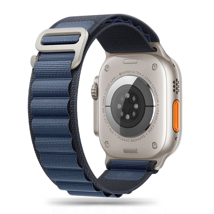 Каишка Tech-Protect Nylon Pro за Apple Watch (44 / 45 / 46 / 49 мм) - тъмносиня