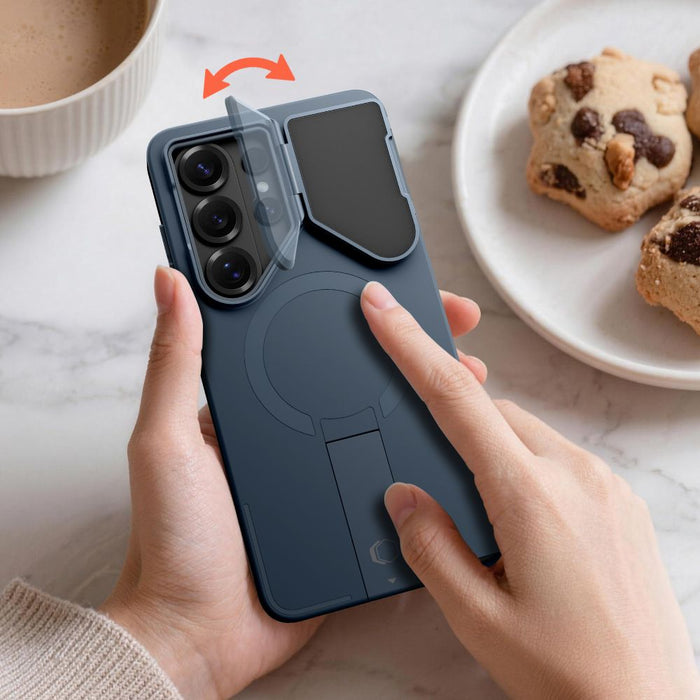 Кейс Tech-Protect Kevlar Aura MagSafe за Samsung Galaxy S26 Ultra - тъмносин
