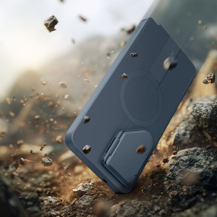 Кейс Tech-Protect Kevlar Aura MagSafe за Samsung Galaxy S26 Ultra - тъмносин