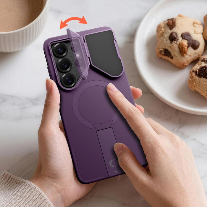 Кейс Tech-Protect Kevlar Aura MagSafe за Samsung Galaxy S26 Ultra - лилав
