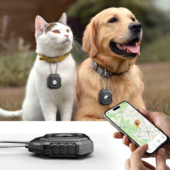 Кейс Tech-Protect Kevlar Seal за Apple AirTag 1/2 - черен