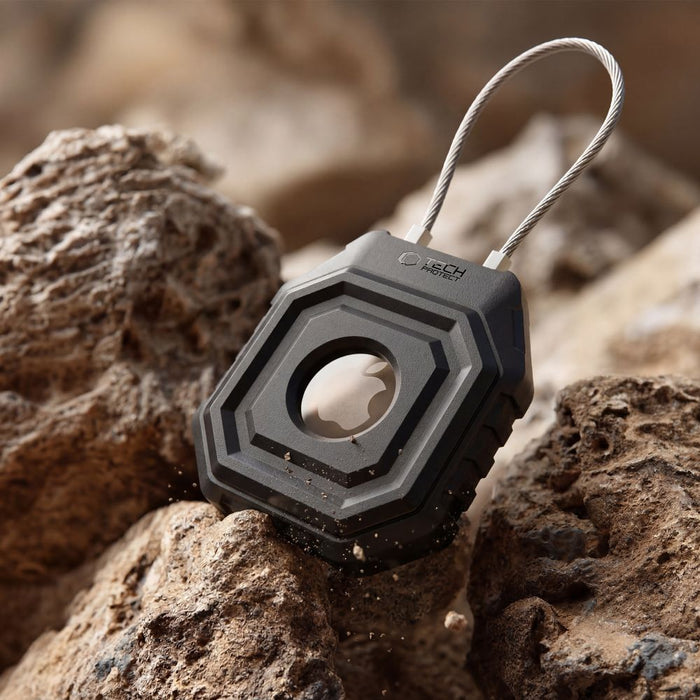 Кейс Tech-Protect Kevlar Seal за Apple AirTag 1/2 - черен