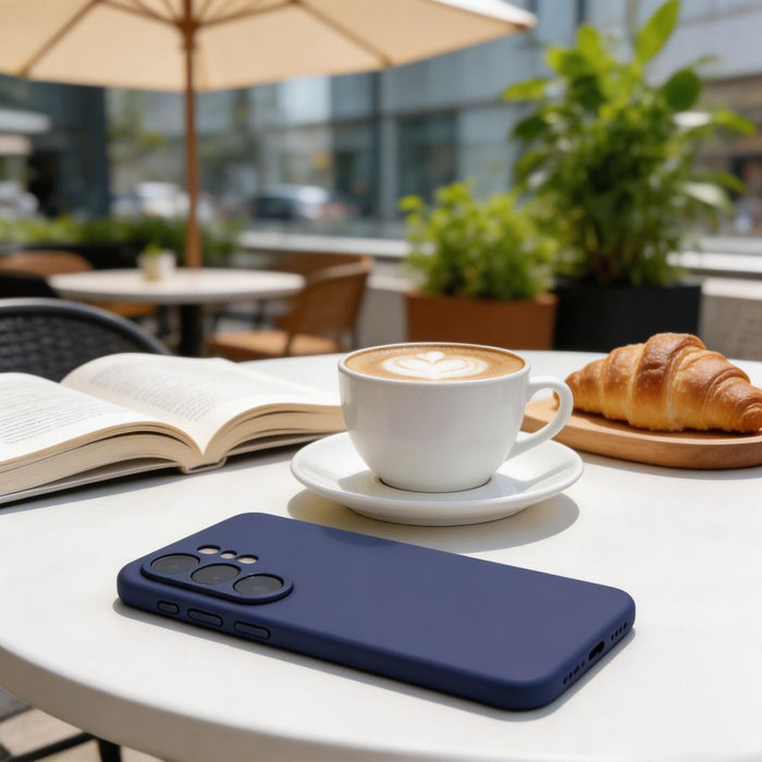Силиконов калъф Tech-Protect MagSafe за Samsung Galaxy S26 Ultra - лилав