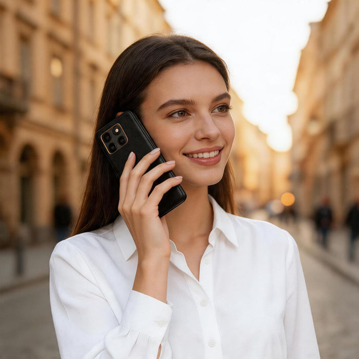 Калъф-портфейл Tech-Protect за Motorola Edge 70 Fusion / Fusion + 5G - черен