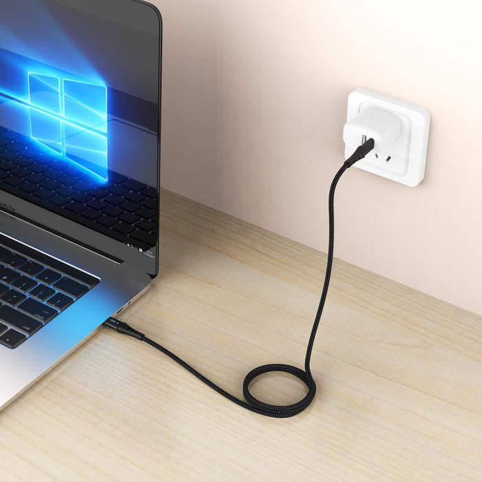 Кабел Tech-Protect Ultraboost UB11T USB-C / USB-C PD 100W / QC3.0 100 см - Черен