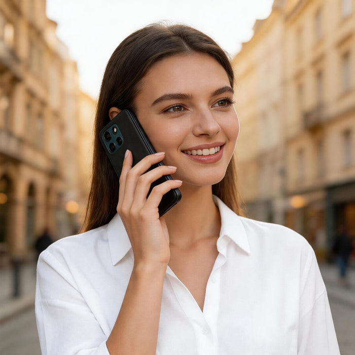 Калъф-портфейл Tech-Protect за Motorola Moto G57 Power / G67 Power - черен