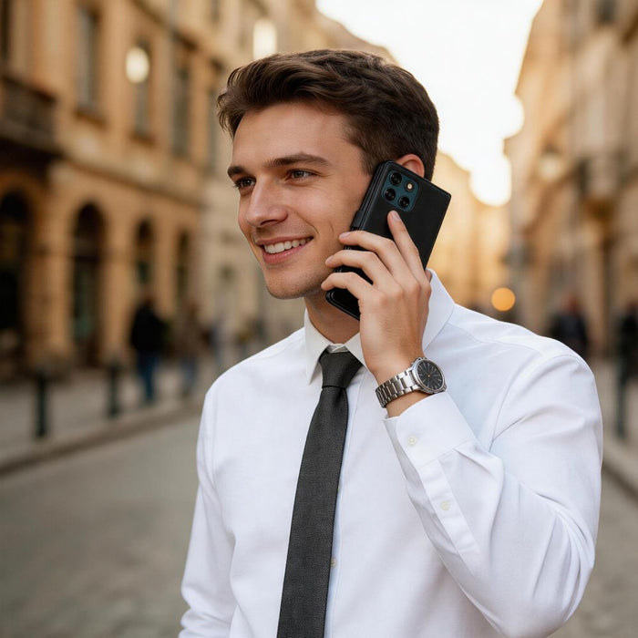 Калъф-портфейл Tech-Protect за Motorola Moto G57 Power / G67 Power - черен