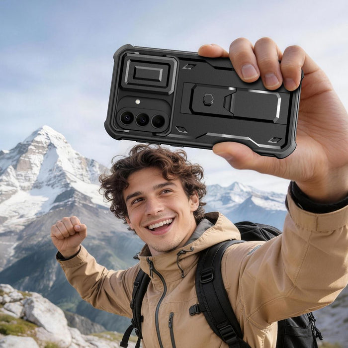 Tech-Protect Kevlar Cam+ 2-Set калъфа за Samsung Galaxy A57 5G - черен