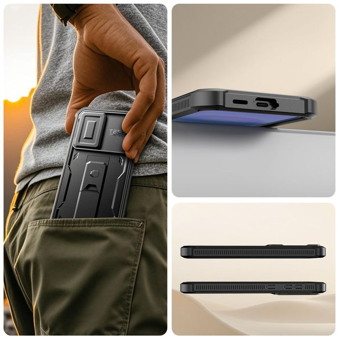 Tech-Protect Kevlar Cam+ 2-Set калъфа за Samsung Galaxy A57 5G - черен