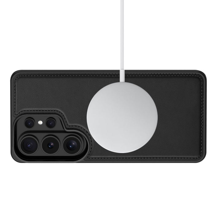 Калъф Tech-Protect Wallet MagSafe за Samsung Galaxy S26 Ultra - матово черен