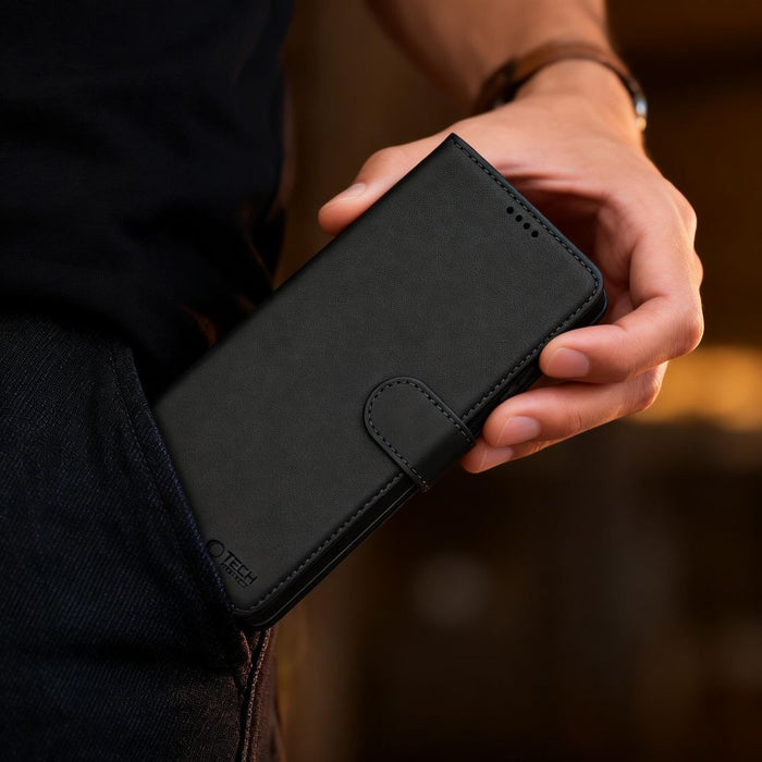 Калъф Tech-Protect Wallet MagSafe за Samsung Galaxy S26 Ultra - матово черен